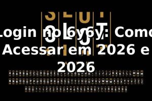 Login no 6y6y: Como Acessar em 2026 e 2026 🚀